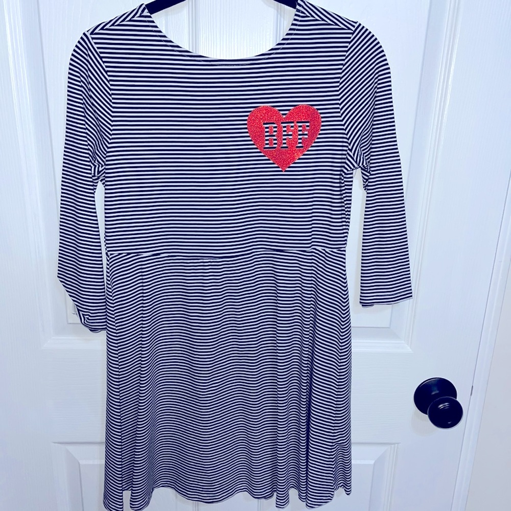 BFF stripes dress